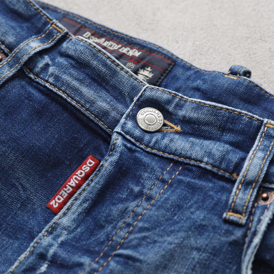 DSQUARED2 ディースクエアード ジーンズ Skater スケーター S71LB1754 D30010 メンズ デニムパンツ ストレッチ スキニー スリム 470 S71LB1754D30010470の画像