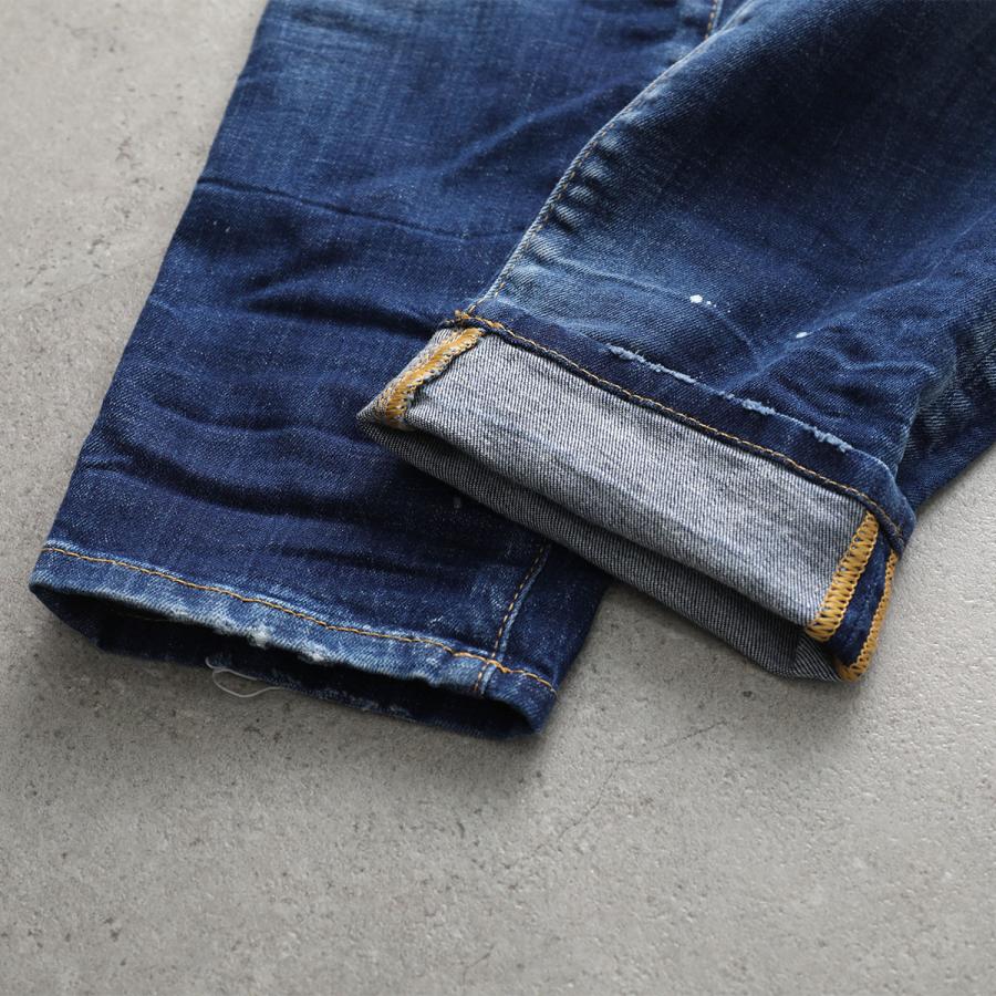 DSQUARED2 ディースクエアード ジーンズ Skater スケーター S71LB1754 D30010 メンズ デニムパンツ ストレッチ スキニー スリム 470 S71LB1754D30010470の画像