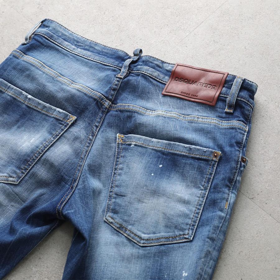 [定価8万] DSQUARED2 デニムジーンズ 50美品 DSQUARED2（ディースクエアード） ジーンズ Skater スケーター
