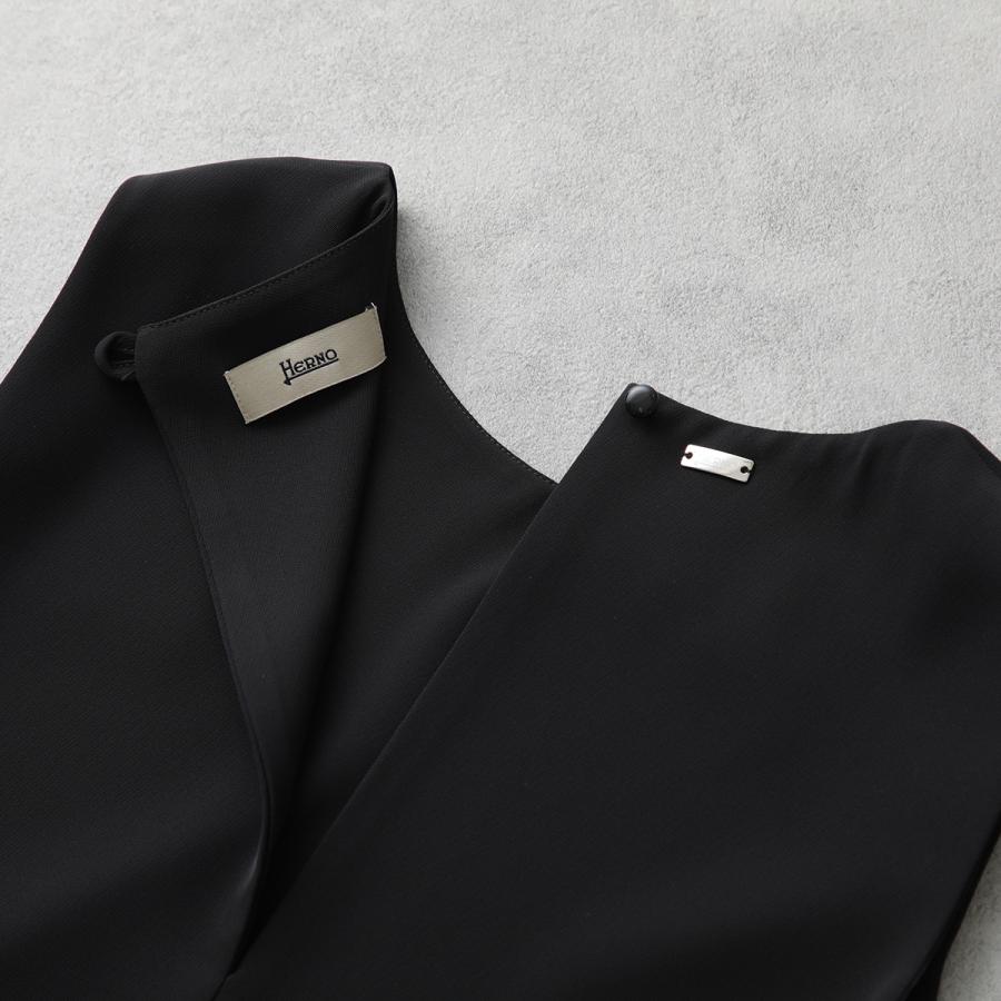 HERNO ヘルノ ワンピース AB000069D 12885 レディース ノースリーブ ロングドレスの画像