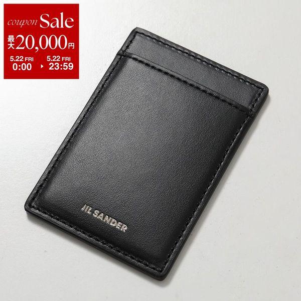 JIL SANDER ジルサンダー カードホルダー MAGNETIC CARD HOLDER J28VL0002 P6488 メンズ マグネット式 エンボスロゴ J28VL0002P6488001の画像
