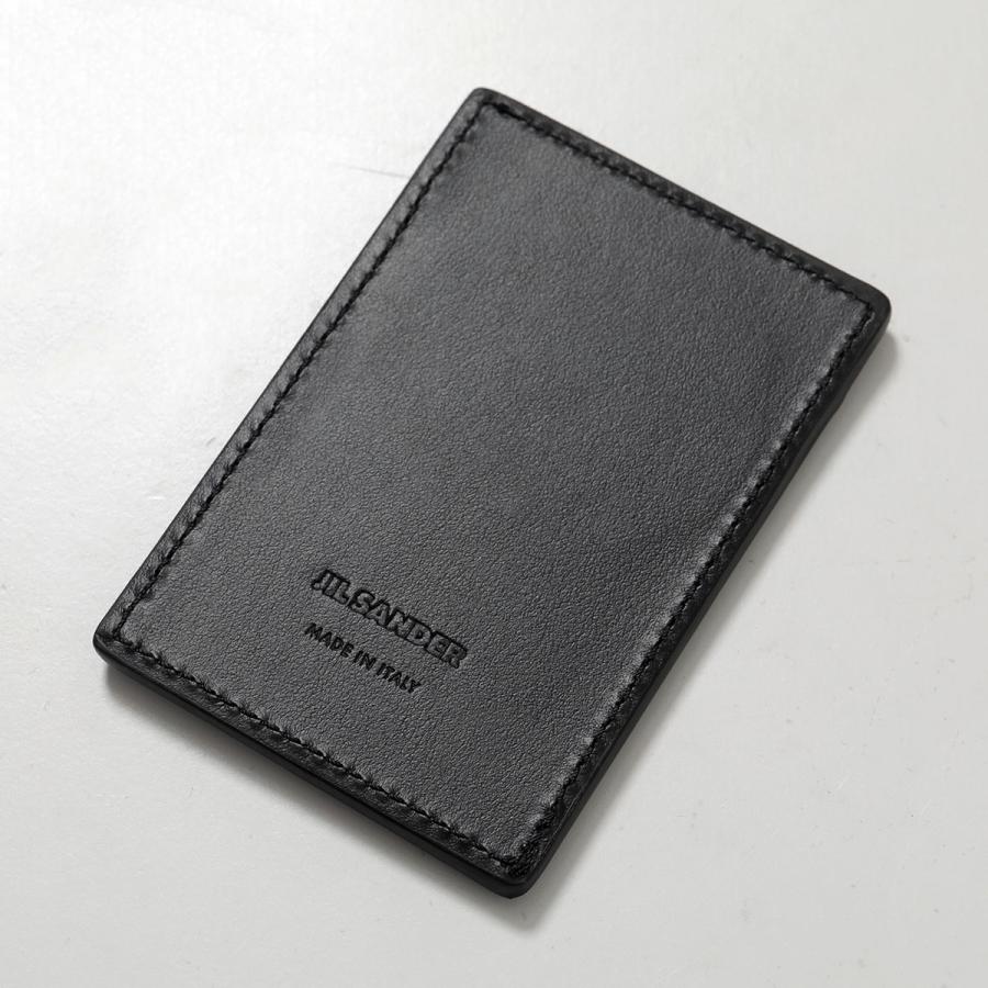 JIL SANDER ジルサンダー カードホルダー MAGNETIC CARD HOLDER J28VL0002 P6488 メンズ マグネット式 エンボスロゴ J28VL0002P6488001の画像