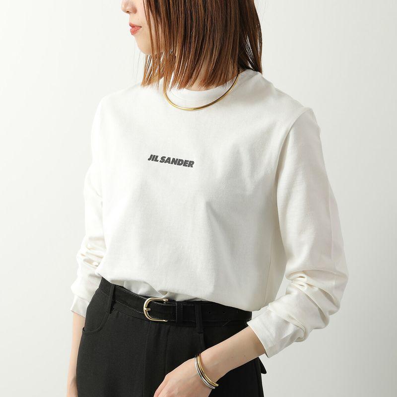 JIL SANDER ホワイト長袖カットソー　ジルサンダー　2021 JIL SANDER（ジルサンダー） Tシャツ J02GC0141 J20103 レディース