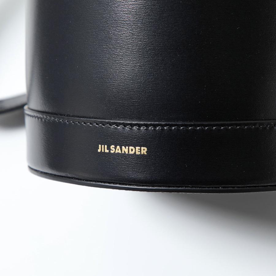 JIL SANDER ジルサンダー ショルダーバッグ CANNOLO BUCKET カンノーロ バケット J07ZH0059 P4840 レディース レザー コインケース付き 鞄 001/BLACK_11