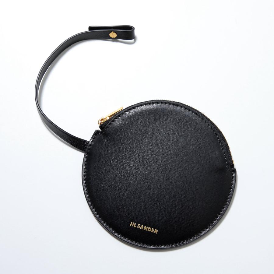 JIL SANDER ジルサンダー ショルダーバッグ CANNOLO BUCKET カンノーロ バケット J07ZH0059 P4840 レディース レザー コインケース付き 鞄 001/BLACK_12