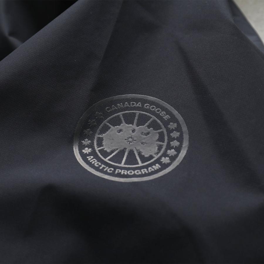 CANADA GOOSE カナダグース ナイロンジャケット Horizon Rain Jacket ホライゾン レイン 5644MT メンズ マウンテンパーカー 軽量 ロゴ 9061/Blackの画像