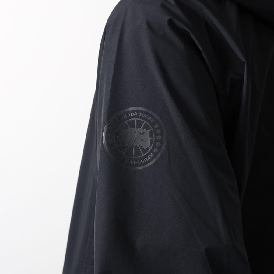 CANADA GOOSE カナダグース ナイロンジャケット Horizon Rain Jacket ホライゾン レイン 5644MT メンズ マウンテンパーカー 軽量 ロゴ 9061/Blackの画像