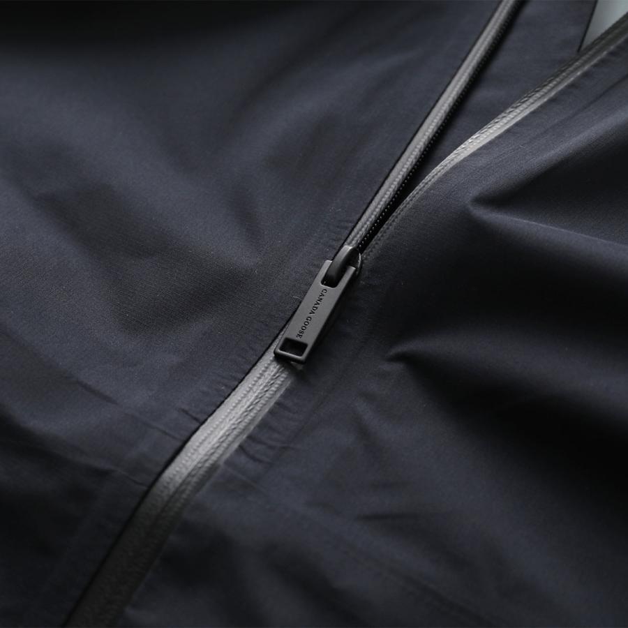 CANADA GOOSE カナダグース ナイロンジャケット Horizon Rain Jacket ホライゾン レイン 5644MT メンズ マウンテンパーカー 軽量 ロゴ 9061/Blackの画像