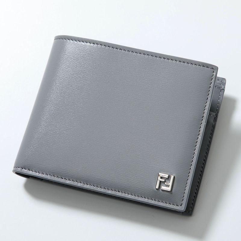 FENDI（フェンディ） 二つ折り財布 7M0001 AVV6 メンズ レザー FFロゴ