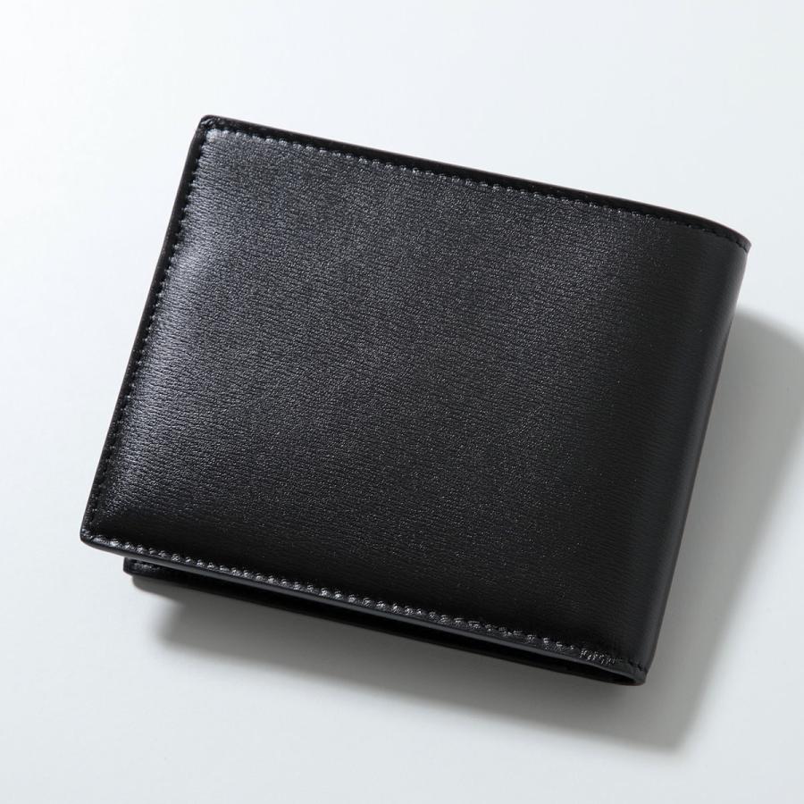 FENDI フェンディ 二つ折り財布 7M0001 AVV6 メンズ レザー FFロゴ スクエアFF 小銭入れあり ミニ財布の画像