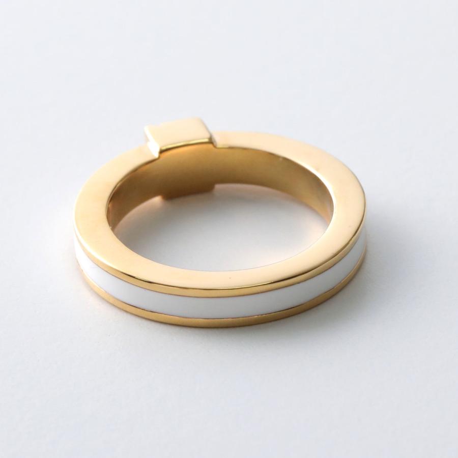FENDI フェンディ リング FOREVER フォーエバー 8AL217 TL9 レディース FFロゴ 指輪 アクセサリー F0A47/SOFT-GOLD+WHITE 8AL217TL9F0A47の画像