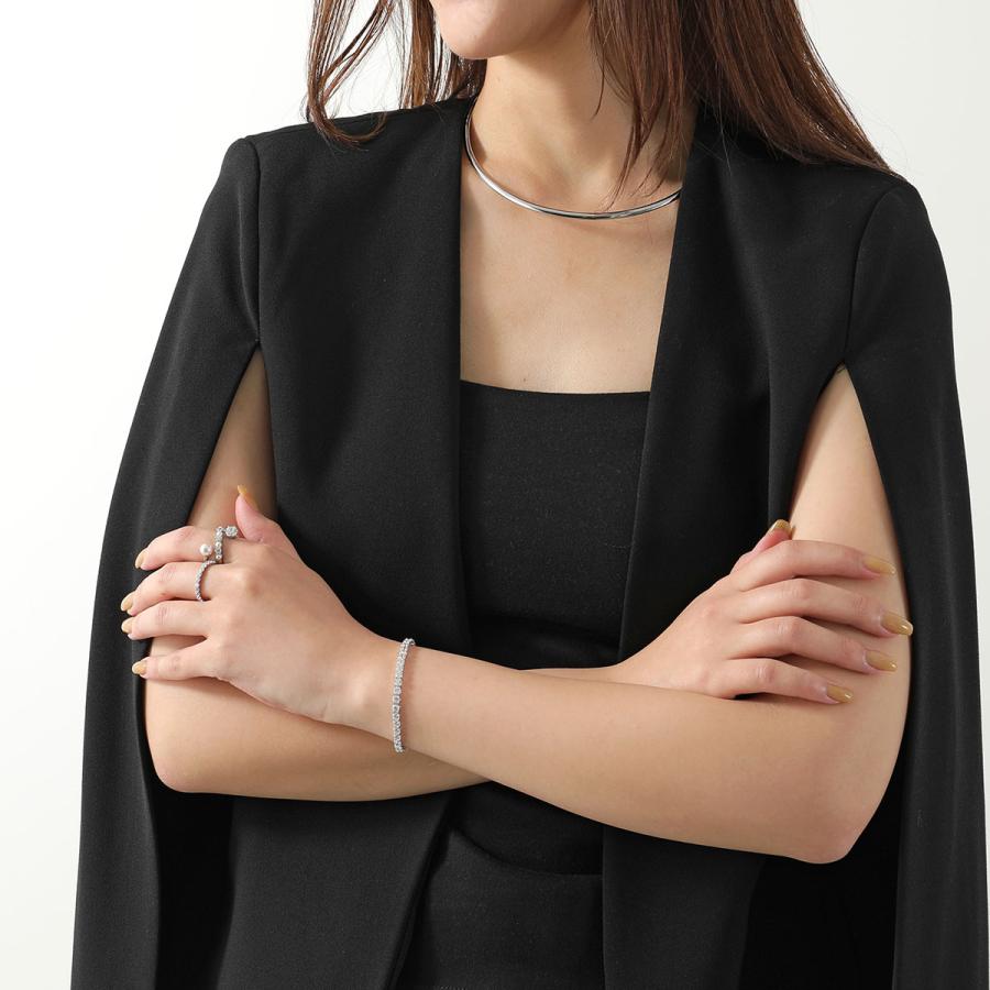 SWAROVSKI スワロフスキー リング Matrix マトリクス RING PEARL レディース 指輪 アクセサリー クリスタル パール OPEN-WHITE/RHSの画像