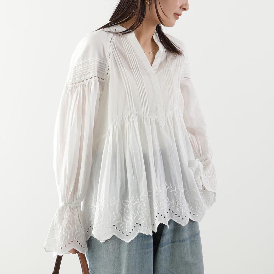 NE QUITTEZ PAS!（ヌキテパ） ne Quittez pas ブラウス Cotton Voile