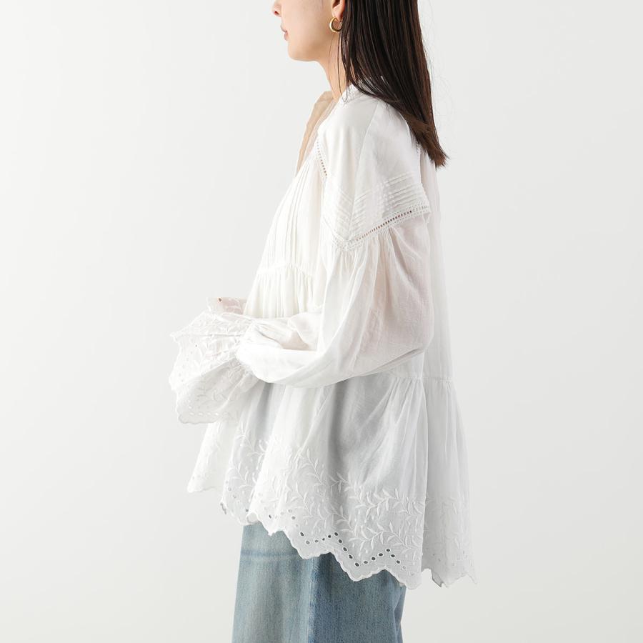 NE QUITTEZ PAS!（ヌキテパ） ne Quittez pas ブラウス Cotton Voile