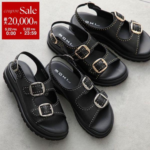 MOHI（モヒ） サンダル 22075 SETA レディース ダブルベルト バックル