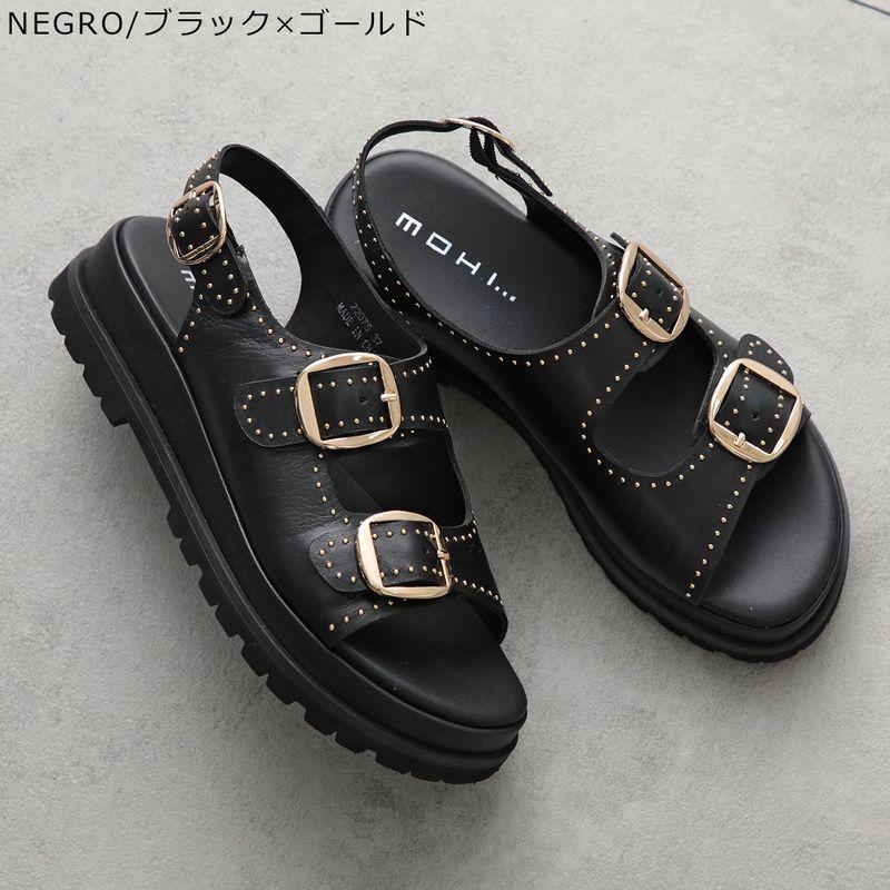 MOHI（モヒ） サンダル 22075 SETA レディース ダブルベルト バックル