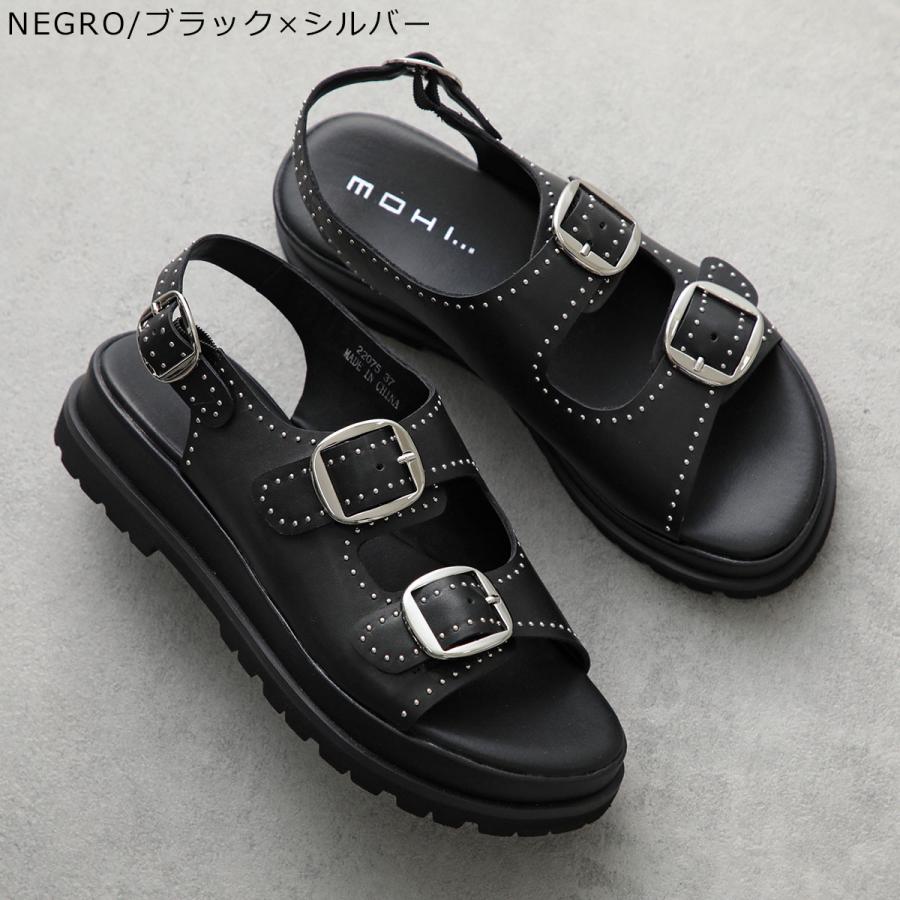 MOHI（モヒ） サンダル 22075 SETA レディース ダブルベルト バックル