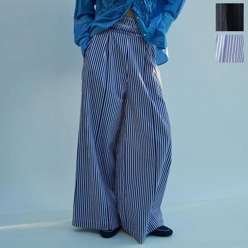 NE QUITTEZ PAS!（ヌキテパ） ne Quittez pas ワイドパンツ Cotton