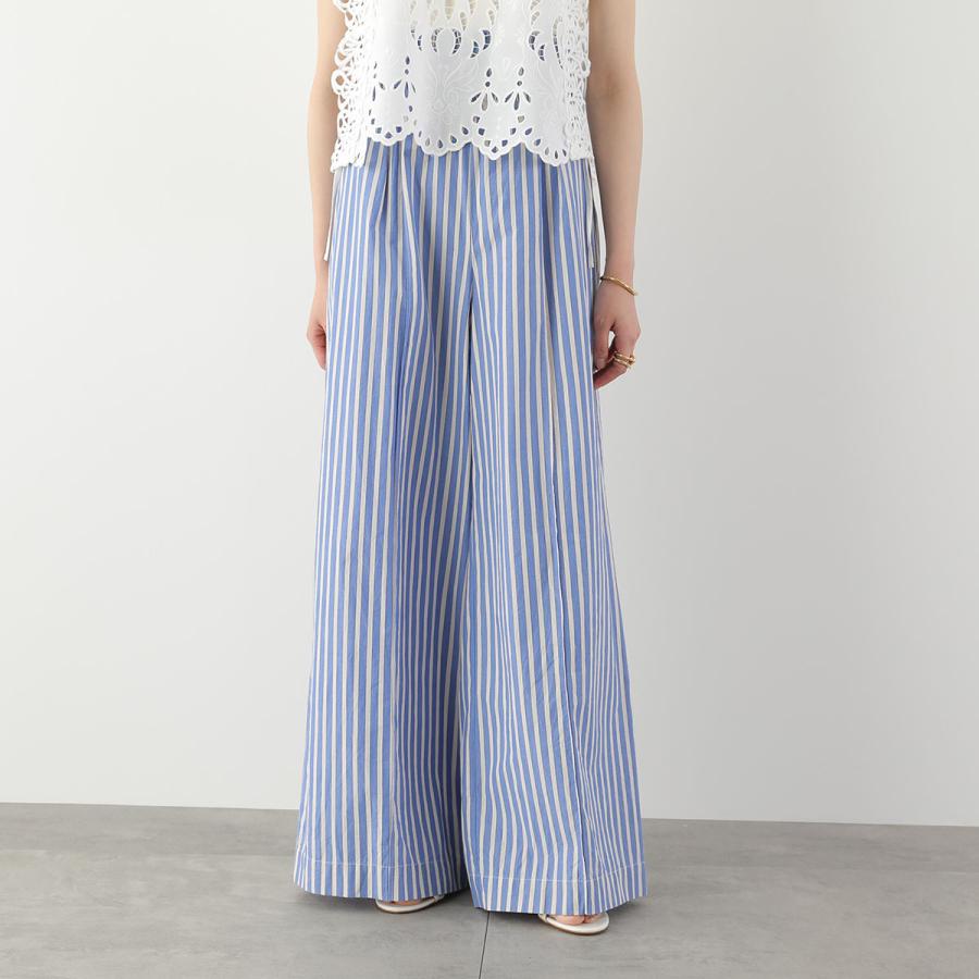 ne Quittez pas ヌキテパ　ワイドパンツ NE QUITTEZ PAS!（ヌキテパ） ne Quittez pas ワイドパンツ Cotton