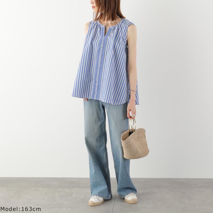 NE QUITTEZ PAS!（ヌキテパ） ne Quittez pas ブラウス Poplin Wave