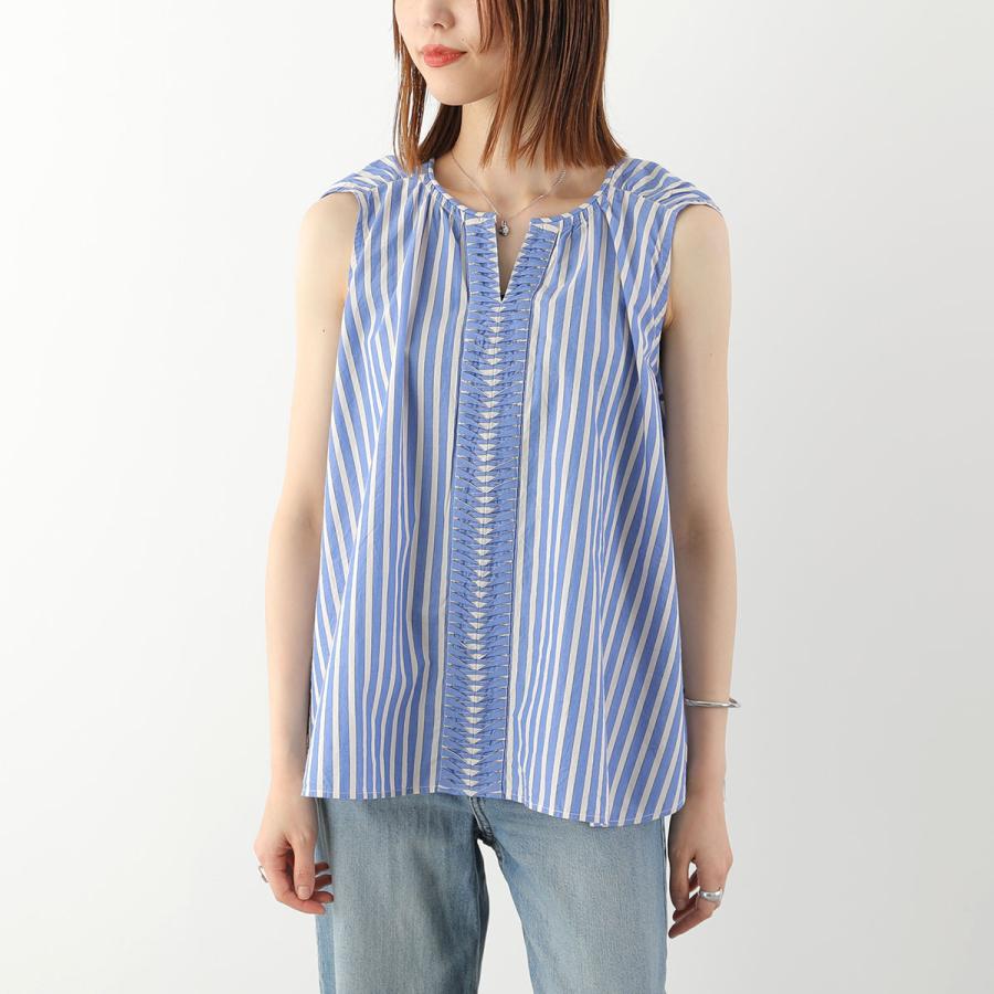 NE QUITTEZ PAS!（ヌキテパ） ne Quittez pas ブラウス Poplin Wave