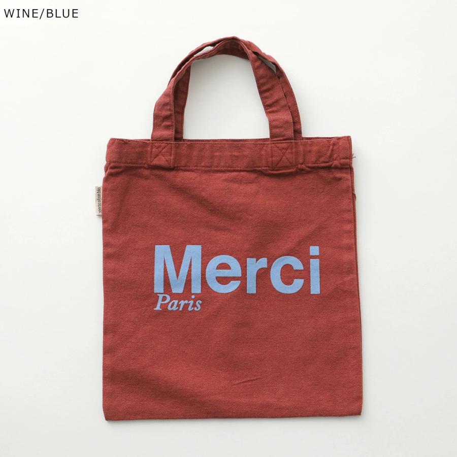 MERCI（メルシー） トートバッグ MINI TOTE MERCI レディース ロゴ