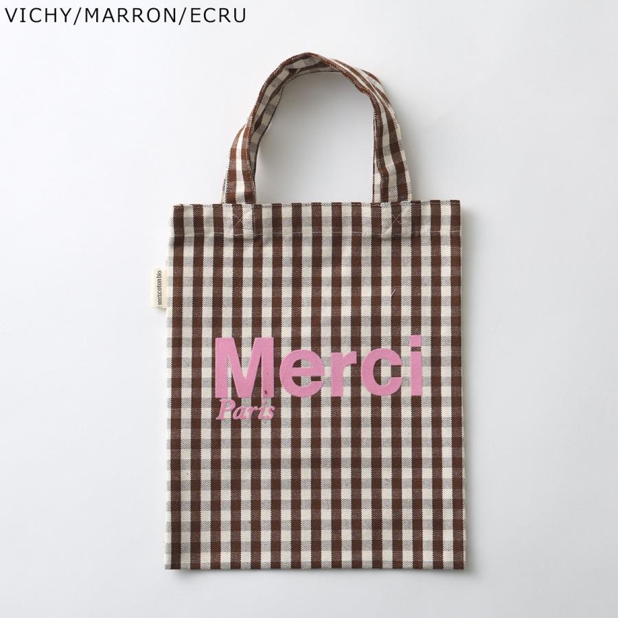 MERCI（メルシー） トートバッグ MINI TOTE レディース ロゴ 