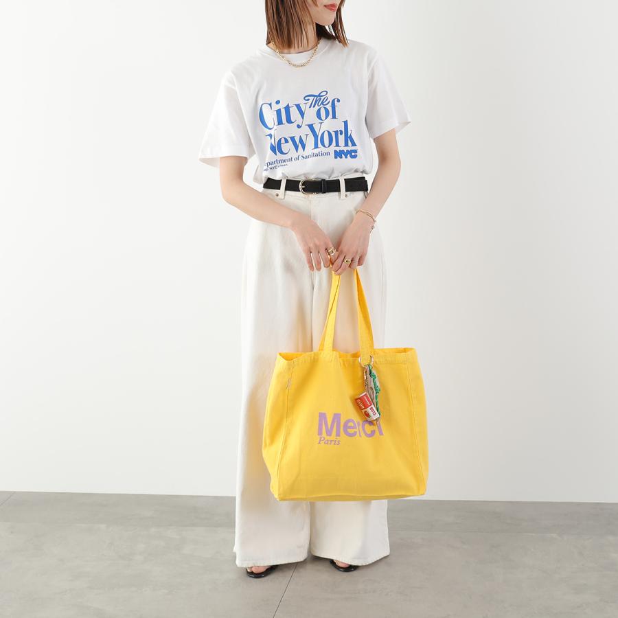MERCI（メルシー） トートバッグ CABAS MERCI レディース ロゴ