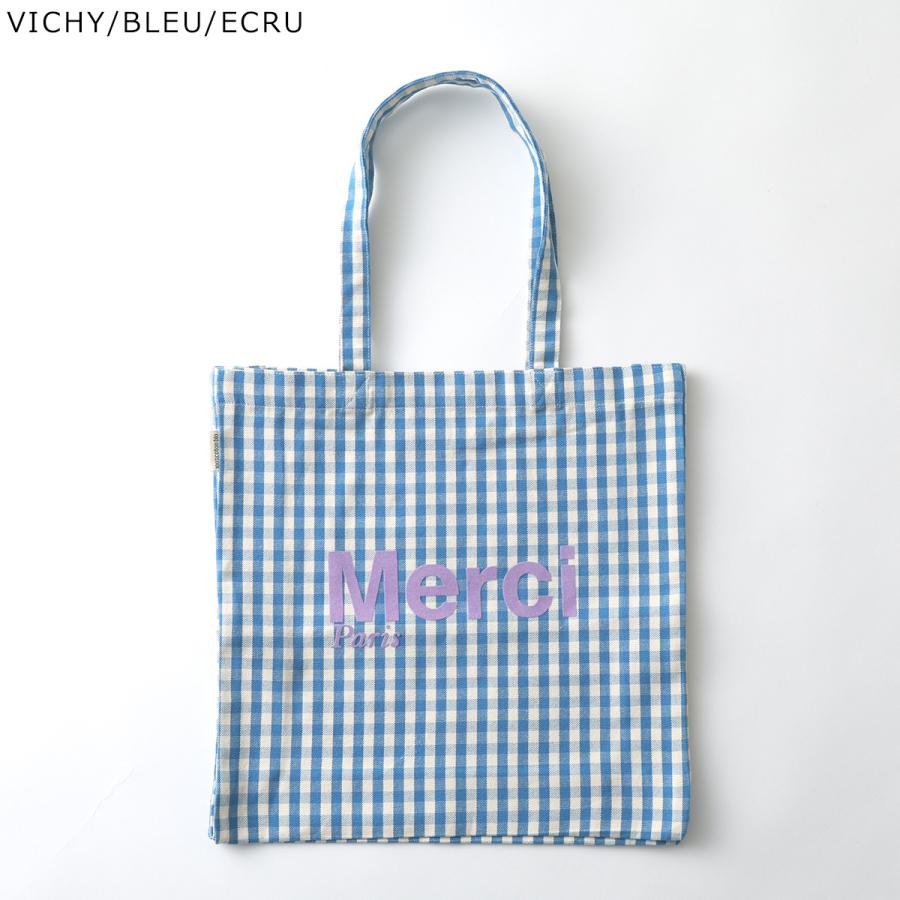 MERCI（メルシー） トートバッグ CABAS MERCI レディース ロゴ