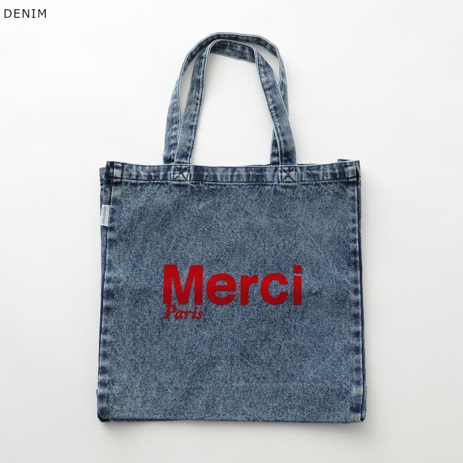 MERCI（メルシー） トートバッグ CABAS MERCI レディース ロゴ