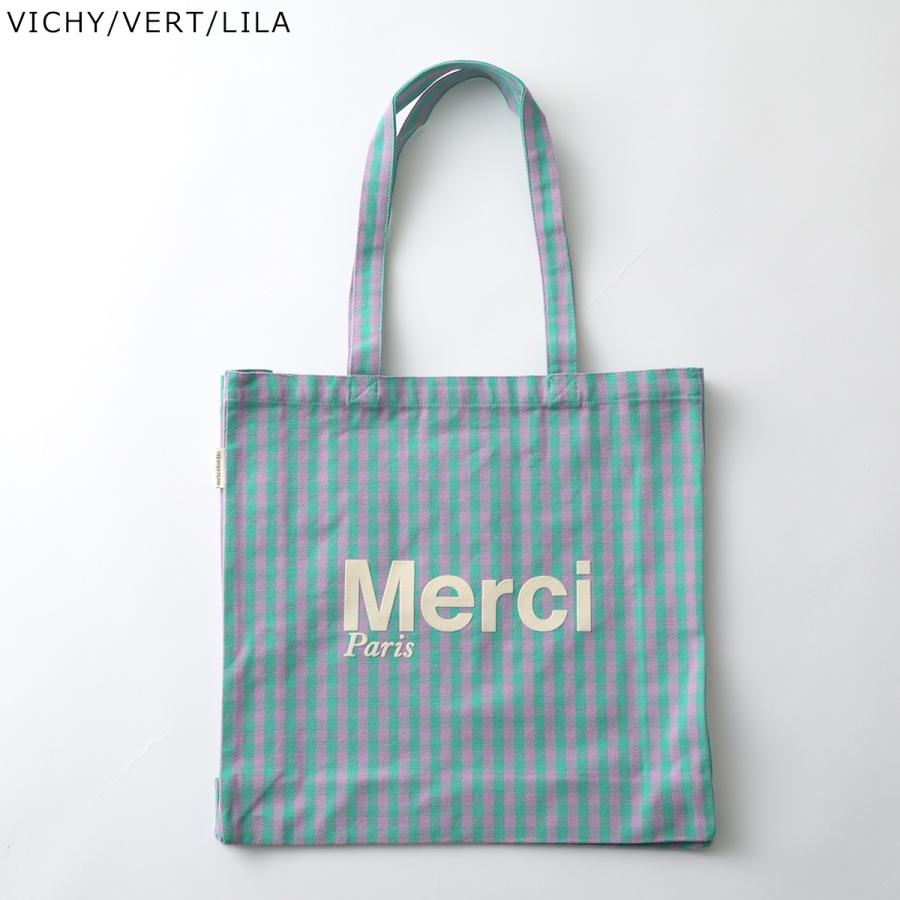 MERCI（メルシー） トートバッグ CABAS MERCI レディース ロゴ