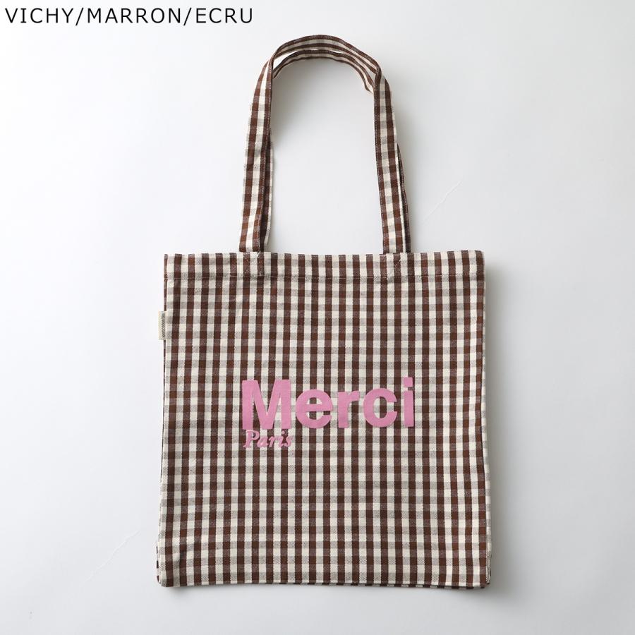 MERCI（メルシー） トートバッグ CABAS MERCI レディース ロゴ