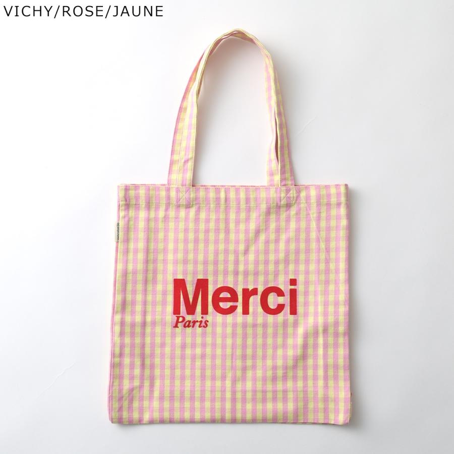 MERCI（メルシー） トートバッグ CABAS MERCI レディース ロゴ