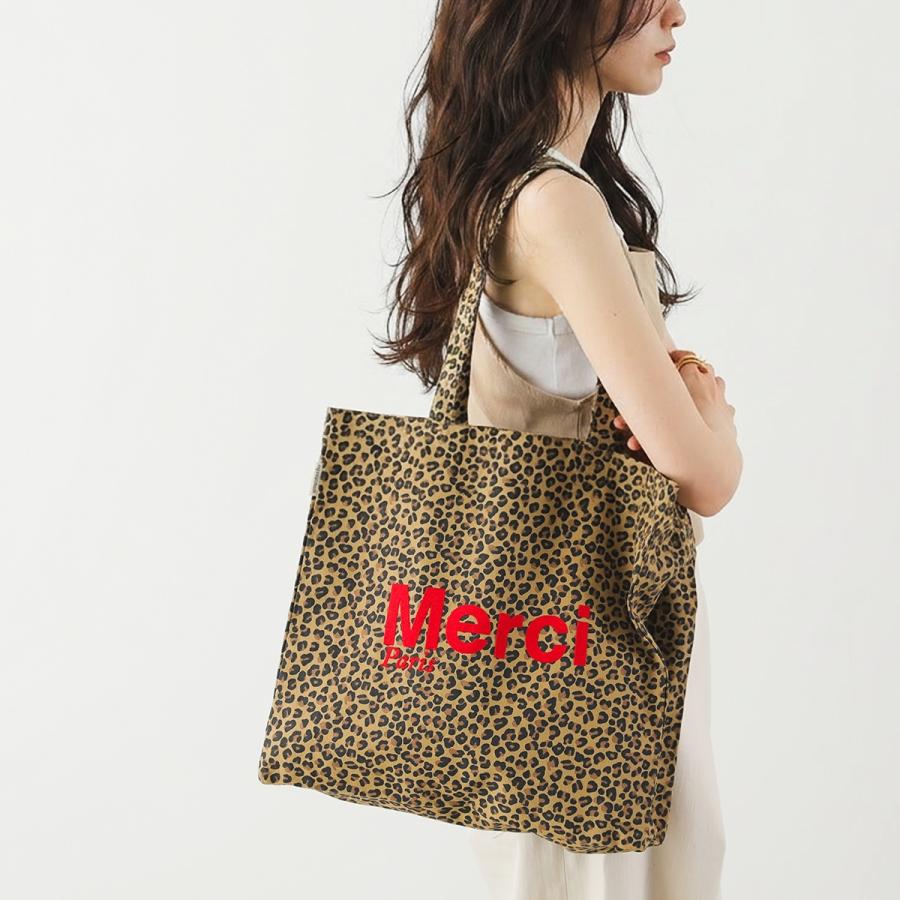 MERCI（メルシー） トートバッグ CABAS MERCI レディース ロゴ