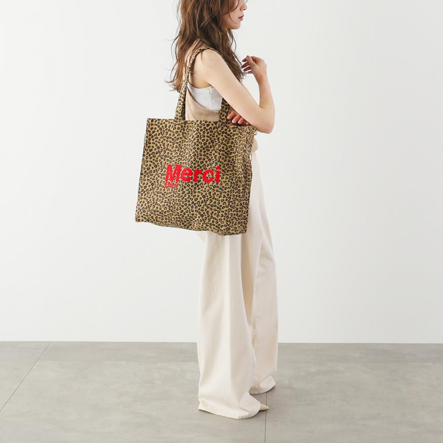 MERCI（メルシー） トートバッグ CABAS MERCI レディース ロゴ