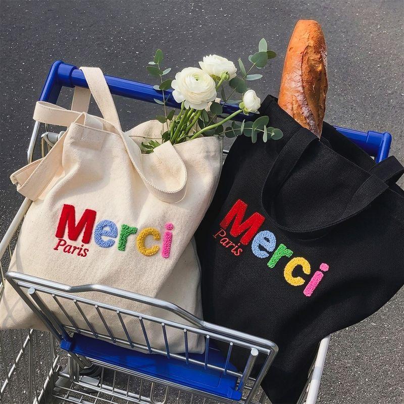 MERCI（メルシー） トートバッグ CABAS MERCI BOUCLETTE レディース