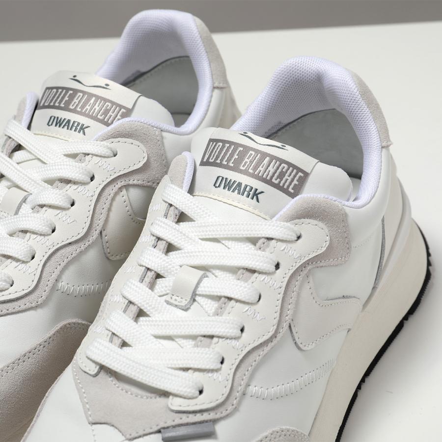 VOILE BLANCHE ボイルブランシェ スニーカー QWARK EASY クォーク イージー 2018758.14 メンズ ローカット 3cm シューズ 靴 1N21/WHITE-OFF-WHITEの画像