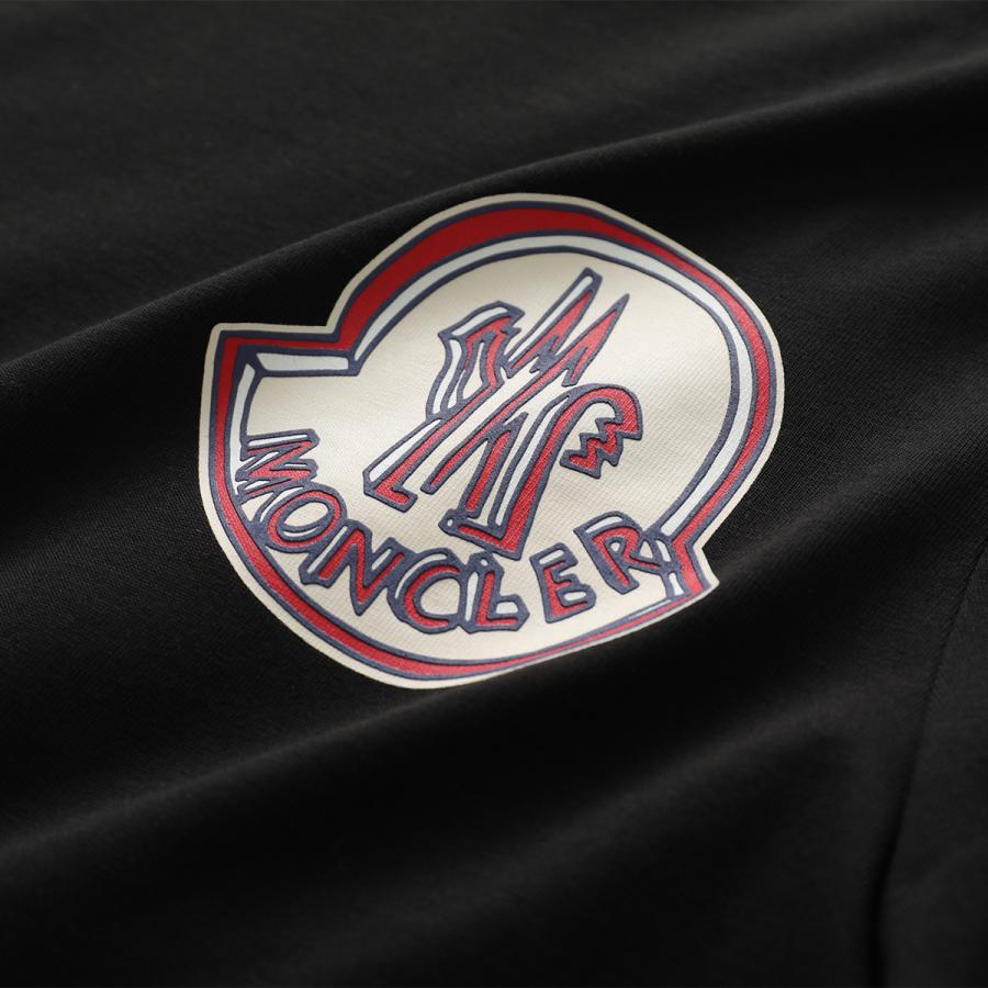 MONCLER モンクレール Tシャツ 8C00034 89B8U メンズ 半袖 カットソー ロゴT クルーネック コットン 999 L10918C0003489B8U999の画像