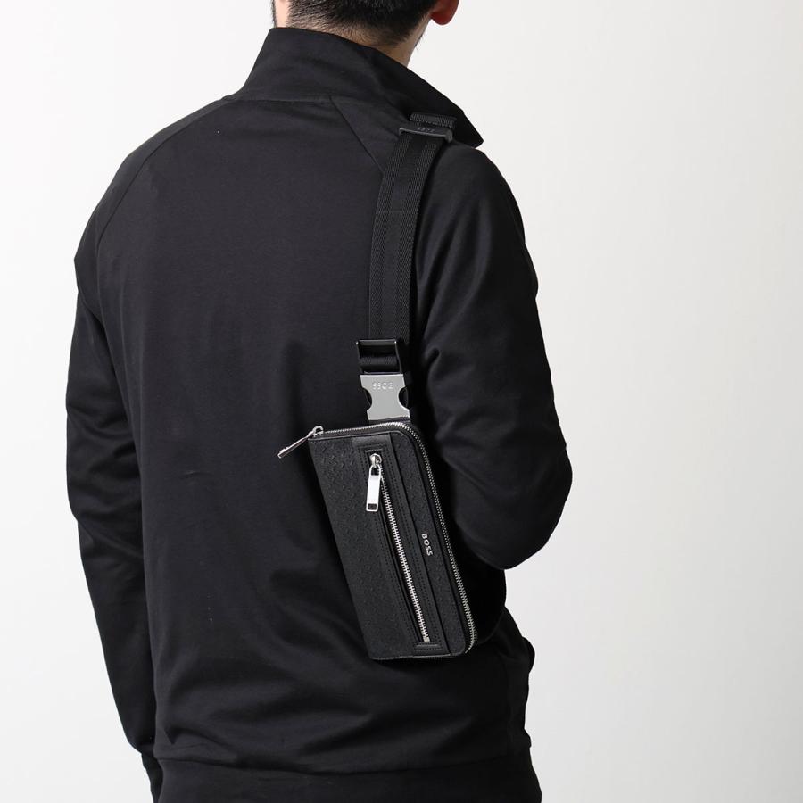HUGO BOSS ヒューゴボス ボディバッグ Daxter MP Crossover 50563722 メンズ ショルダーバッグ クロスボディ メタルロゴ 鞄 002の画像
