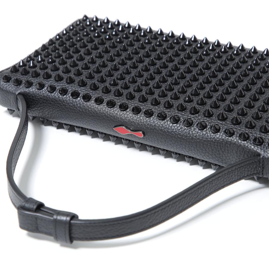 Christian Louboutin クリスチャンルブタン 長財布 M PANETTONE SPIKES XL 3175209 メンズ スタッズ ラウンドジップ クラッチ セカンドバッグ 鞄 CM53の画像