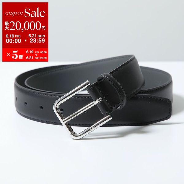 【未使用/付属品】ヒューゴボス　ベルト　レザー　メタルバックル　ロゴ刻印 HUGO BOSS（ヒューゴ・ボス） ベルト Navya-St Sz35 50553388 メンズ