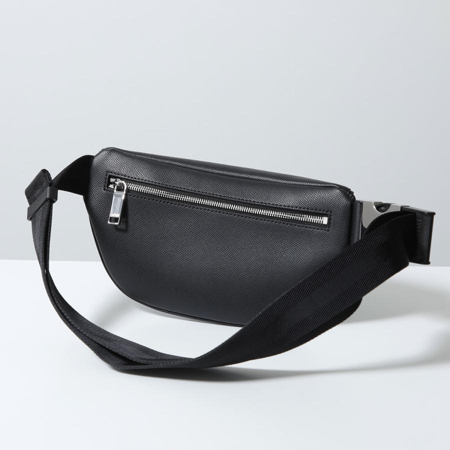 HUGO BOSS ヒューゴボス ボディバッグ Daxter Bumbag 50563859 メンズ ショルダーバッグ クロスボディ メタルロゴ リサイクルレザー 鞄 001の画像