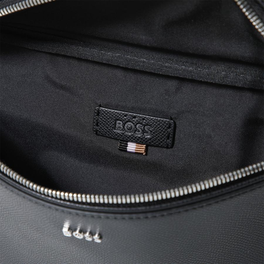 HUGO BOSS ヒューゴボス ボディバッグ Daxter Bumbag 50563859 メンズ ショルダーバッグ クロスボディ メタルロゴ リサイクルレザー 鞄 001の画像