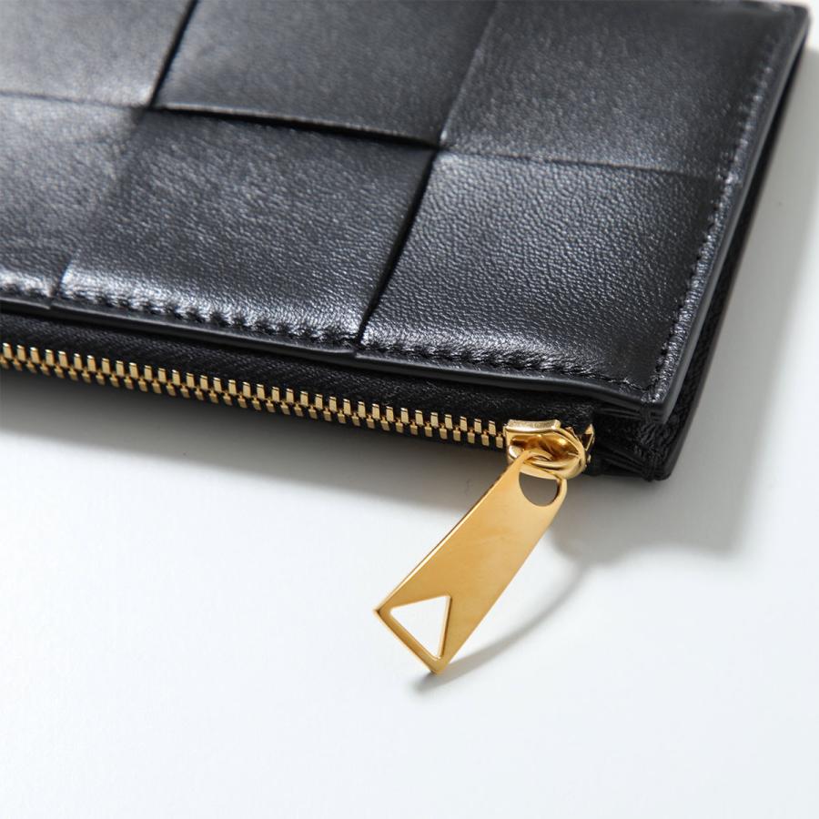 BOTTEGA VENETA ボッテガヴェネタ コインケース CASSETTE 765460 VCQC4 メンズ マキシイントレチャート レザー カードケース フラグメントケースの画像