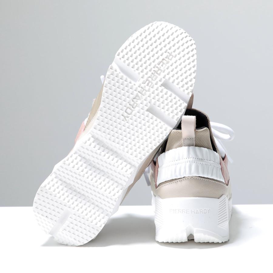 PIERRE HARDY ピエールアルディ スニーカー TREK COM トレックコメット NS04Z レディース ローカット レザー 厚底 5cm シューズ 靴  MULTI-OFF-WHITEの画像