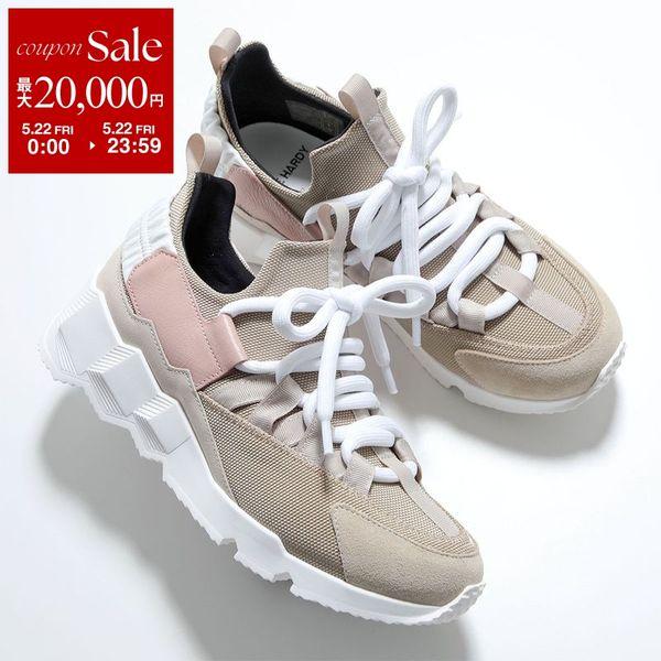 PIERRE HARDY ピエールアルディ スニーカー TREK COM トレックコメット NS04Z レディース ローカット レザー 厚底 5cm シューズ 靴  MULTI-OFF-WHITEの画像