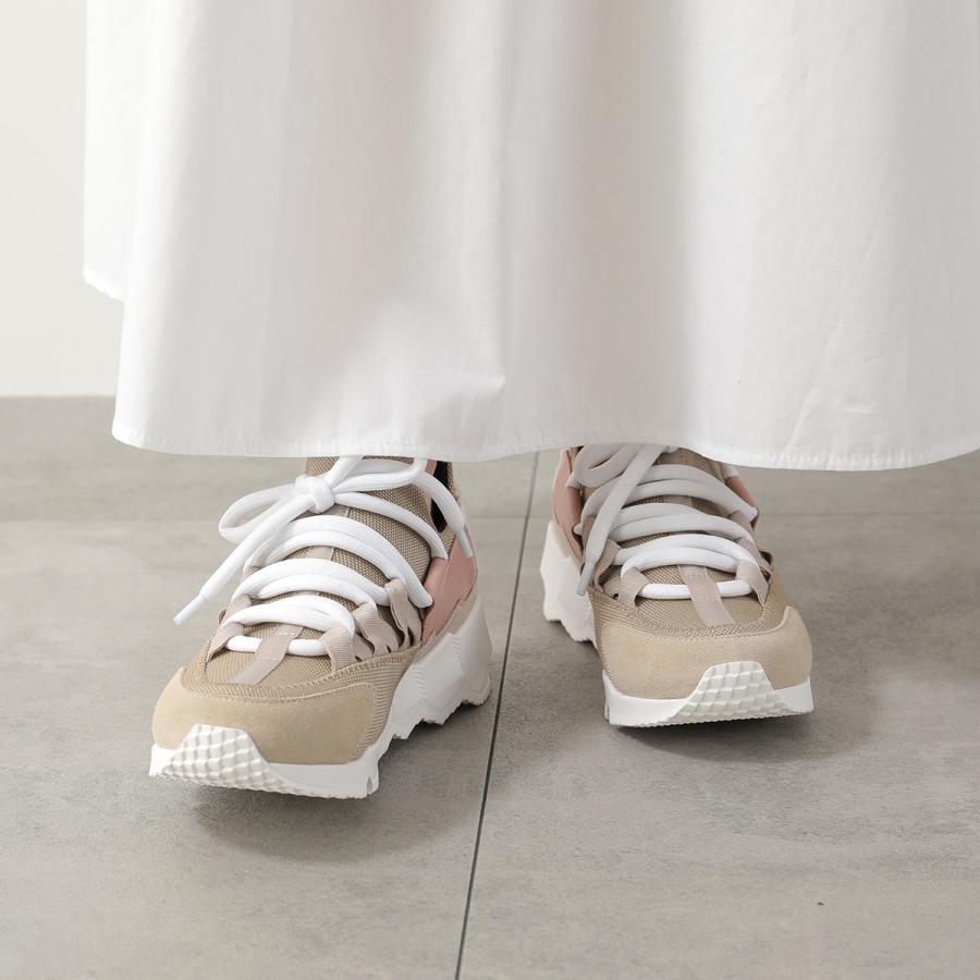 PIERRE HARDY ピエールアルディ スニーカー TREK COM トレックコメット NS04Z レディース ローカット レザー 厚底 5cm シューズ 靴  MULTI-OFF-WHITEの画像