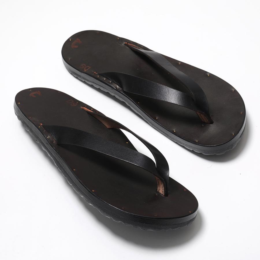 JUTTA NEUMANN ユッタニューマン トングサンダル JAMES ジェームス メンズ レザー BIRKENSTOCK SOLE フラット シューズ 靴の画像