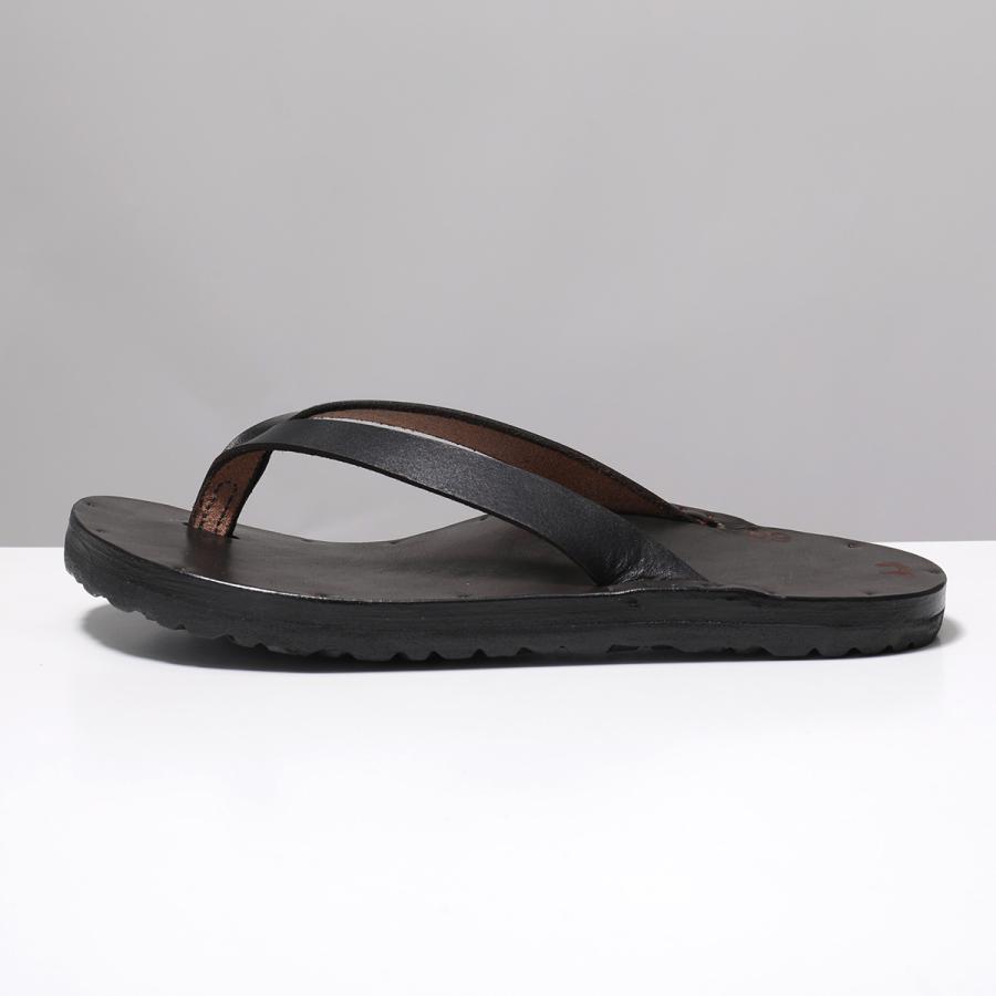 JUTTA NEUMANN ユッタニューマン トングサンダル JAMES ジェームス メンズ レザー BIRKENSTOCK SOLE フラット シューズ 靴の画像