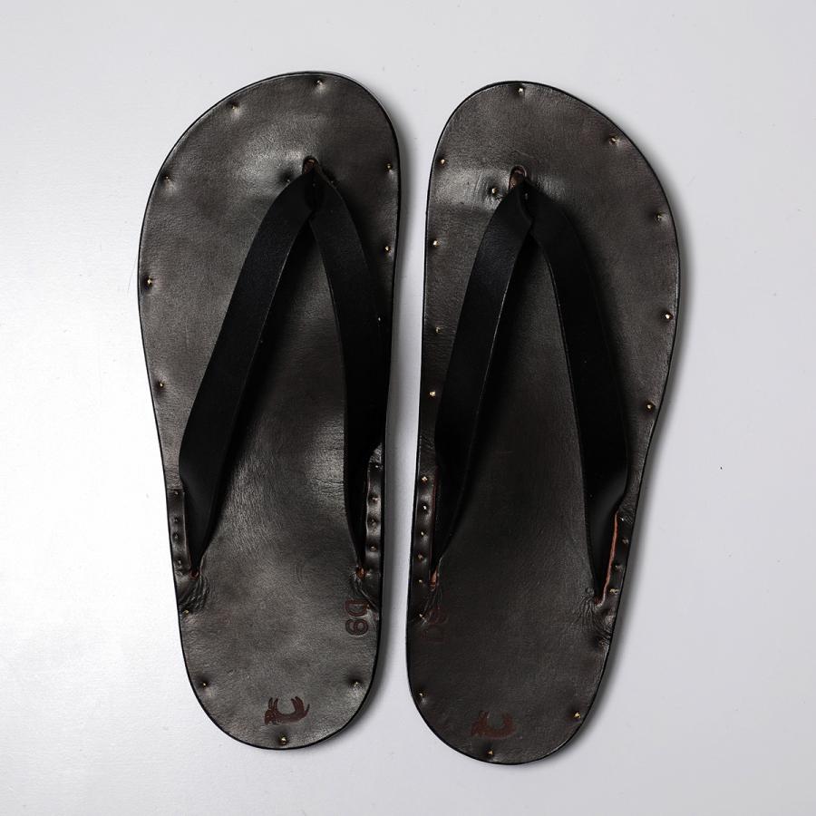 JUTTA NEUMANN ユッタニューマン トングサンダル JAMES ジェームス メンズ レザー BIRKENSTOCK SOLE フラット シューズ 靴の画像